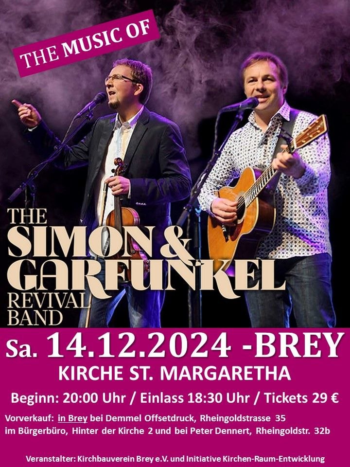 Simon & Garfunkel Plakat