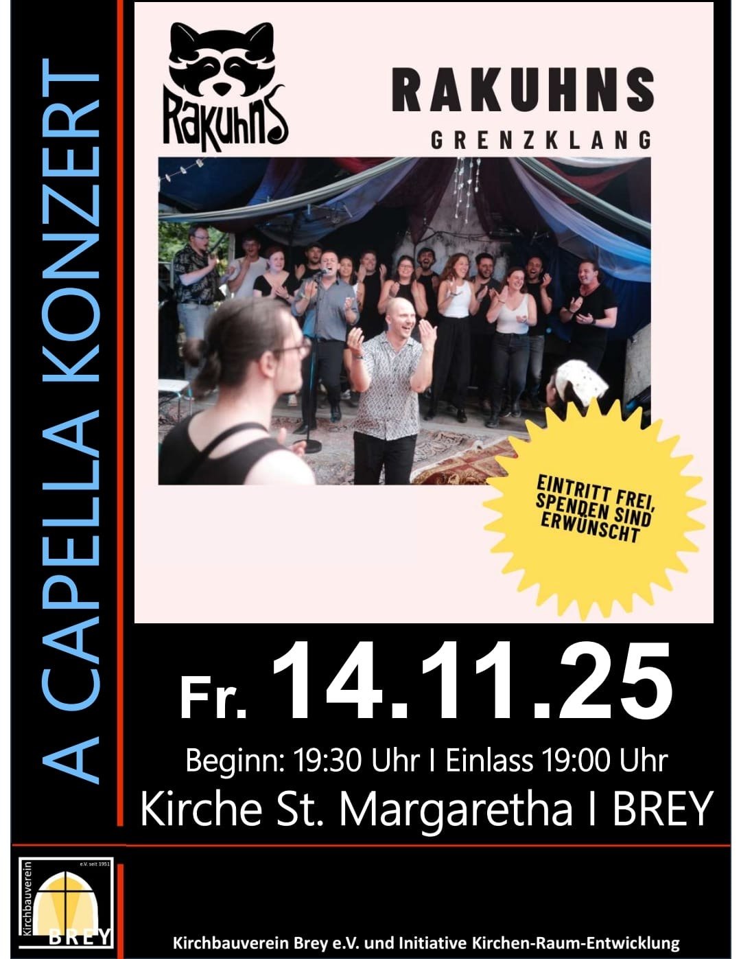 RAKUHNS Grenzklang | © Kirchbauverein Brey e.V. RAKUHNS Grenzklang | © Kirchbauverein Brey e.V.