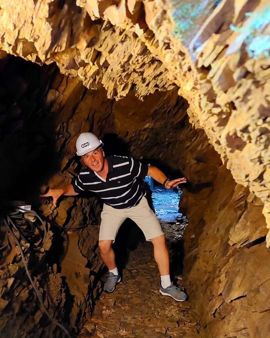 Andreas Hillesheim in der Römischen Wasserleitung | © Andreas Hillesheim